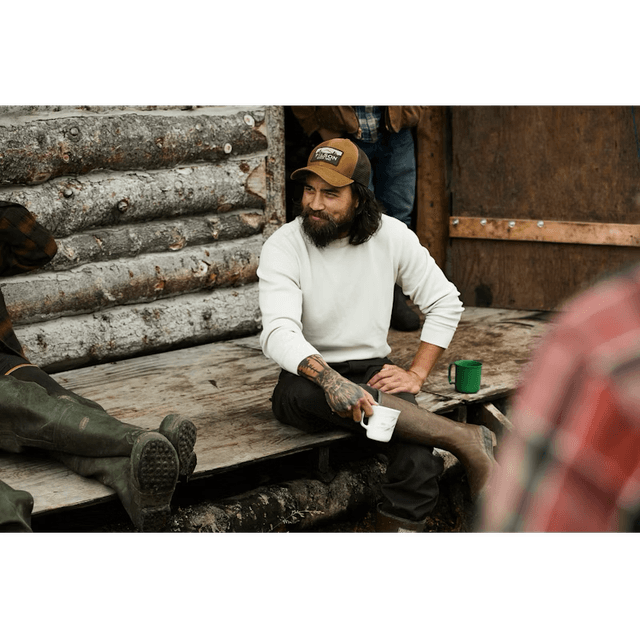 Filson Logger Mesh Cap Dark Tan