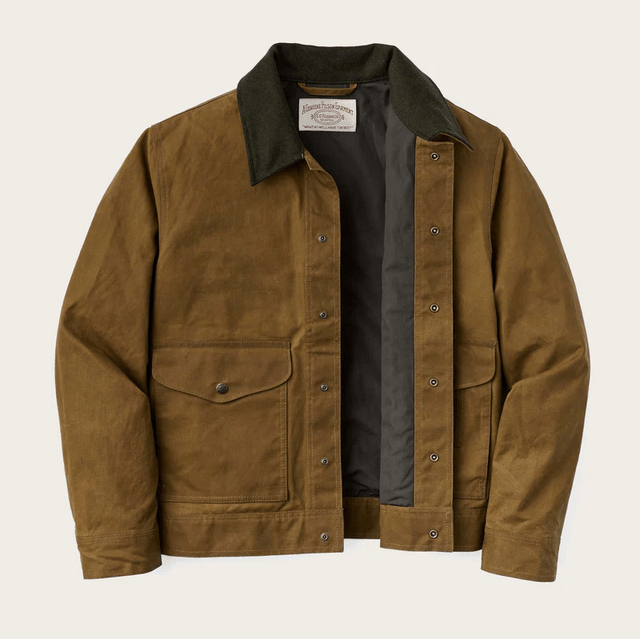 Filson Tin Cloth Work Jacket Dark Tan