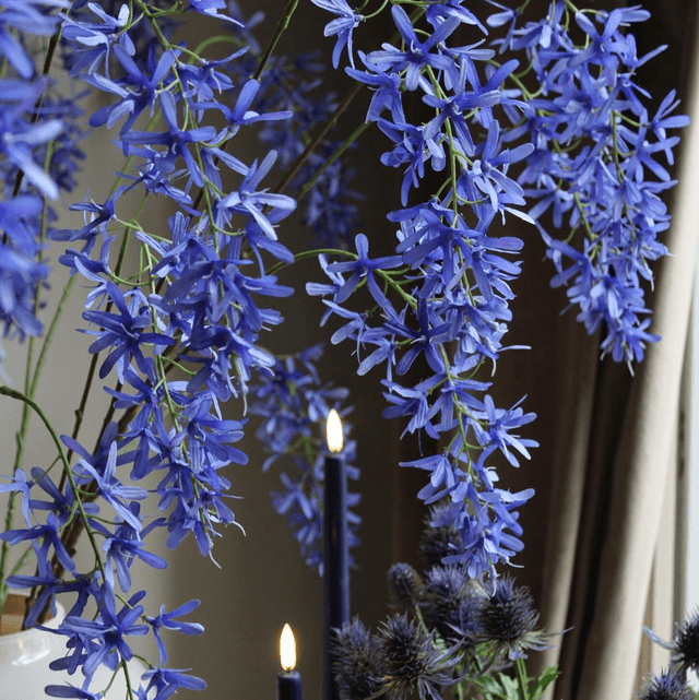 Silk-Ka Wisteria Tak Blauw 133cm