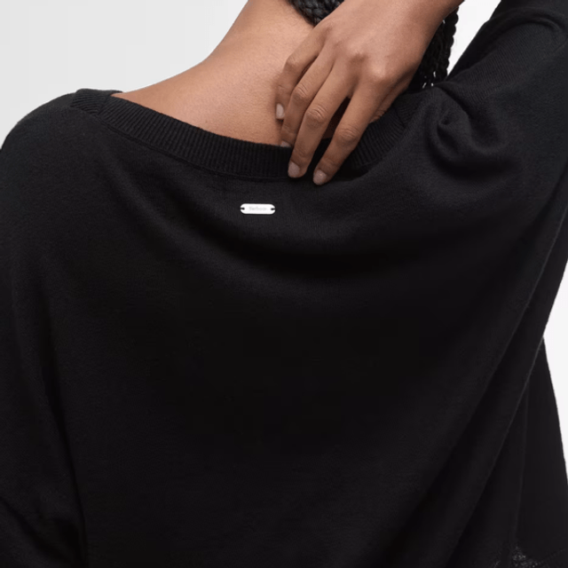 Barbour Lucy Knitted Jumper Black
