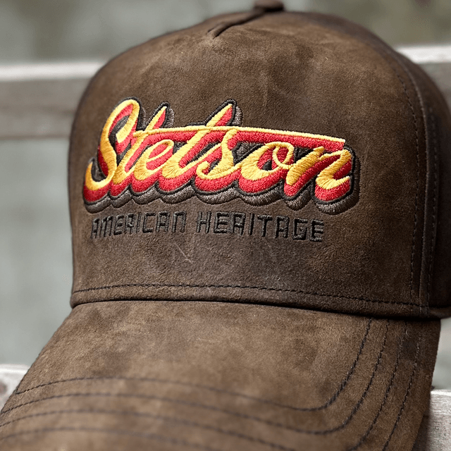 Stetson Trucker Cap Oily Goat Suède 