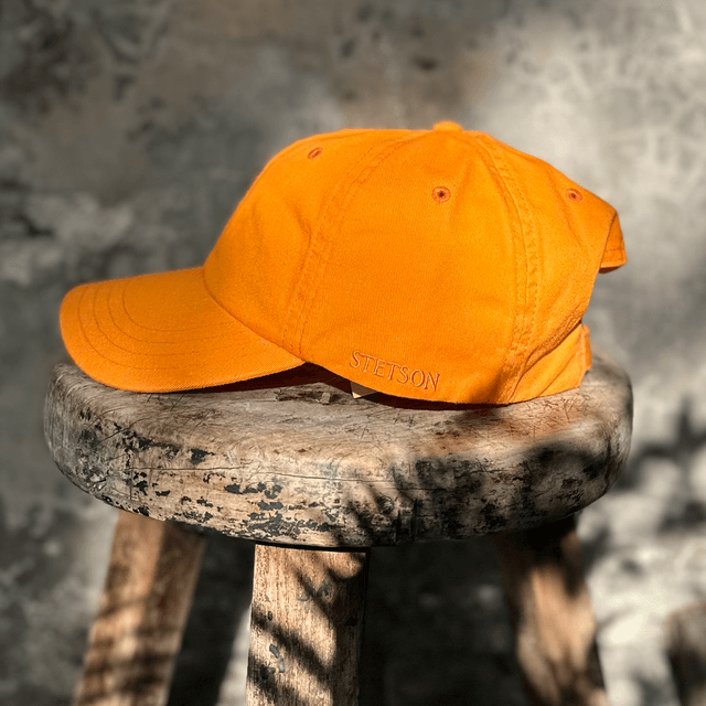 Stetson Baseball Cap Light Orange 