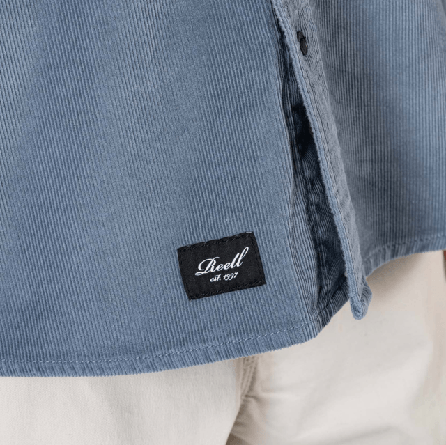 Reell Strike Shirt Grey Blue
