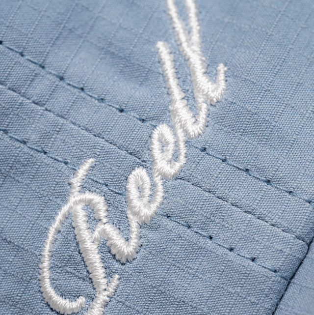 Reell Single Script Cap Fog Blue Mini Ripstop