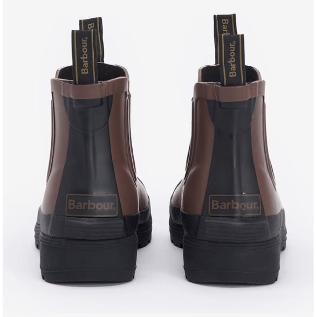 Barbour Storm Regenlaars Sand Black