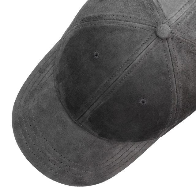 Stetson Baseball Cap Goat Suede Grey