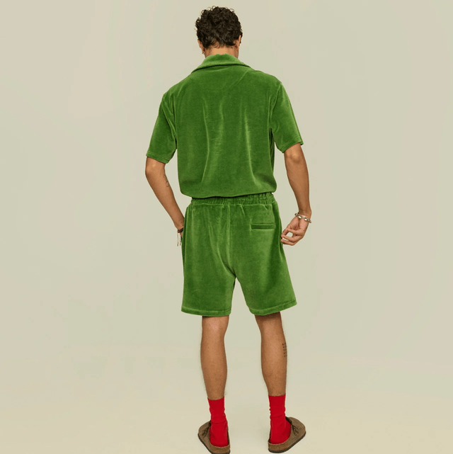 OAS Penny Green Velours Short 