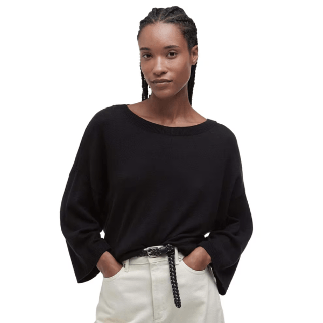 Barbour Lucy Knitted Jumper Black
