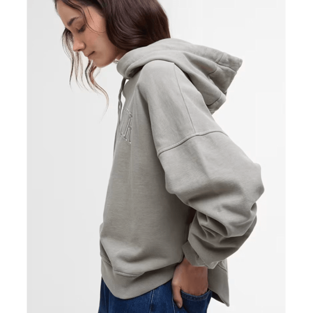 Barbour Katie Hoodie Washed Khaki 
