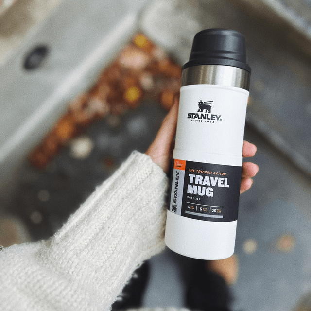 Stanley Trigger-Action Travel Mug 0,35L Polar 
