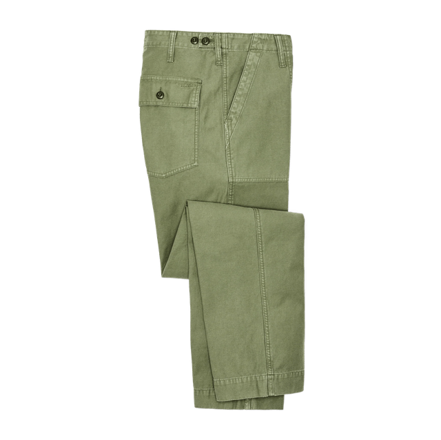 Filson Field Supply Pants Washed Fatigue Green