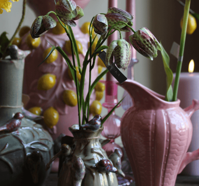 Silk-Ka Fritillaria Tak Groen 64cm
