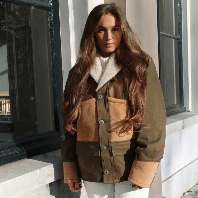 Chevignon Parka Cameraman Kaki