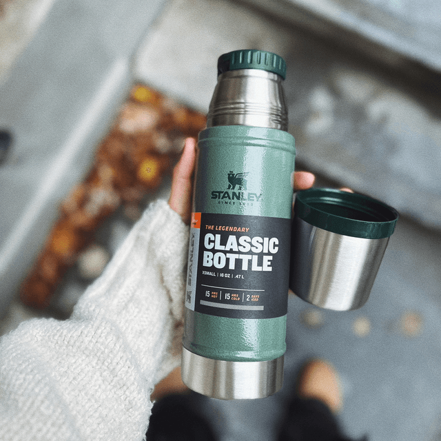 Stanley The Legendary Classic Bottle 0,47L Hammertone Green