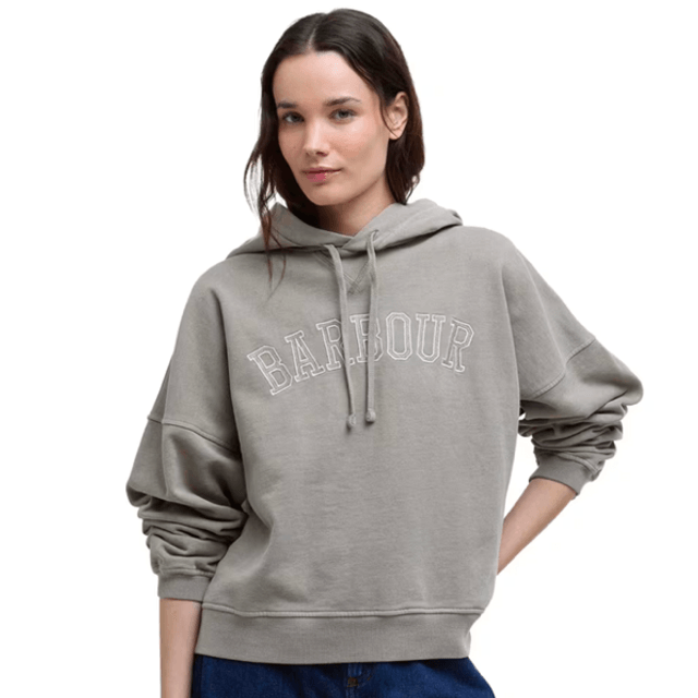 Barbour Katie Hoodie Washed Khaki 