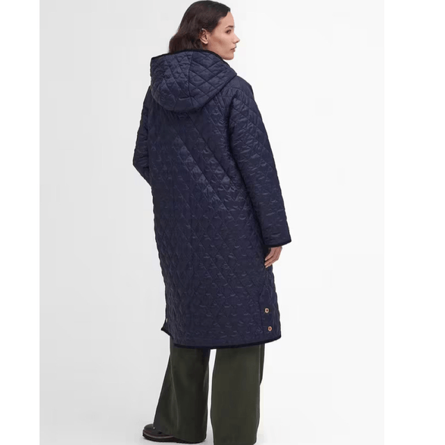 Barbour Harmby Quilt Navy Classic 