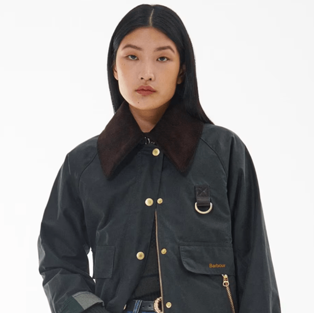 Barbour Catton Wax Jacket Sage Ancient 