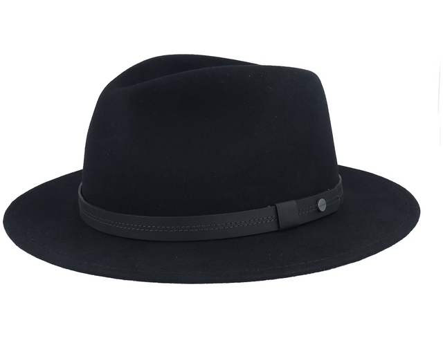 Stetson Woolfelt Ear Flap Black Traveller