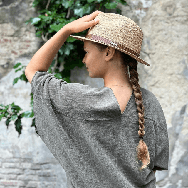 Stetson Traveller Raffia naturel 