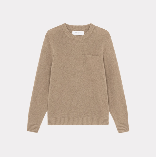 Chevignon Pull Pocket Wool Beige