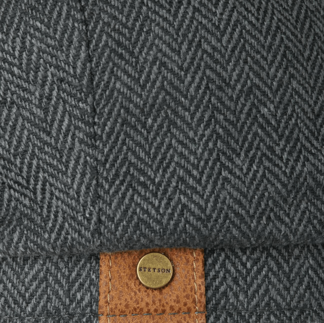 Hatteras Zijde Flat Cap Grey