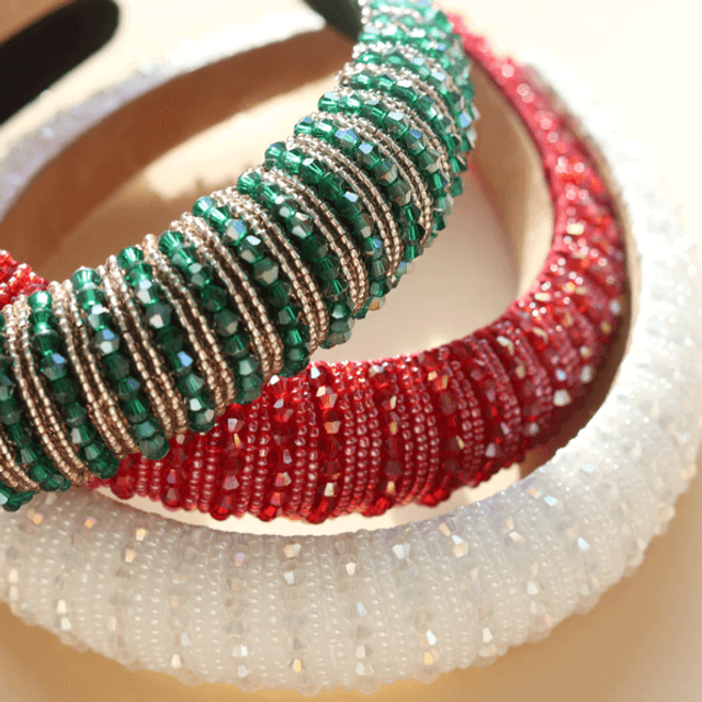 Haarband Shiny Deep Green