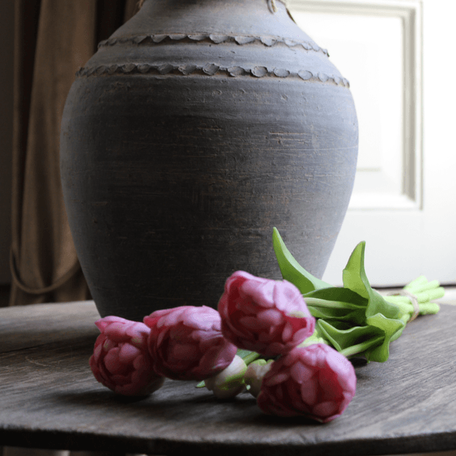 Pioen Tulpen bos Old Pink  (44cm) 
