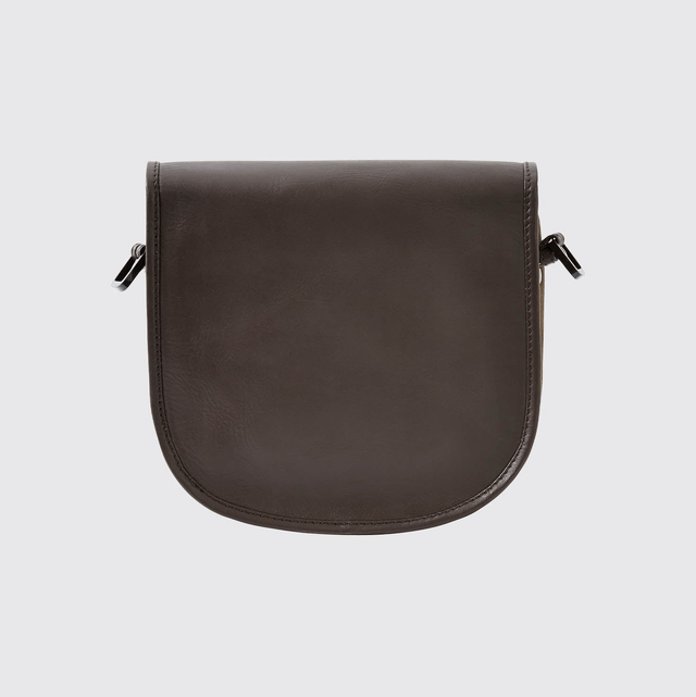 Dubarry Clara Ladies Leather Saddle bag - Walnut