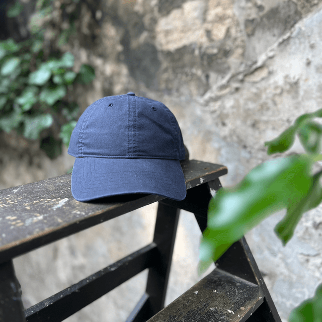 Stetson Baseball Cap Delave Organic Cotton Navy Denim 