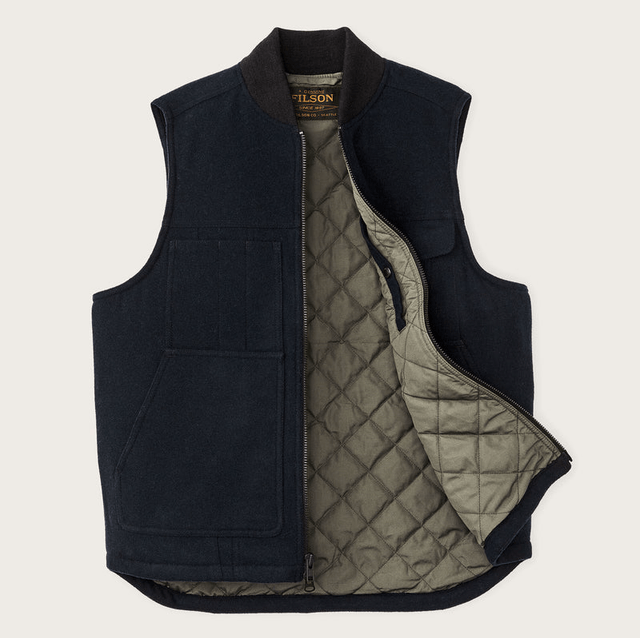 Filson Spokane Insulated Work Vest Navy