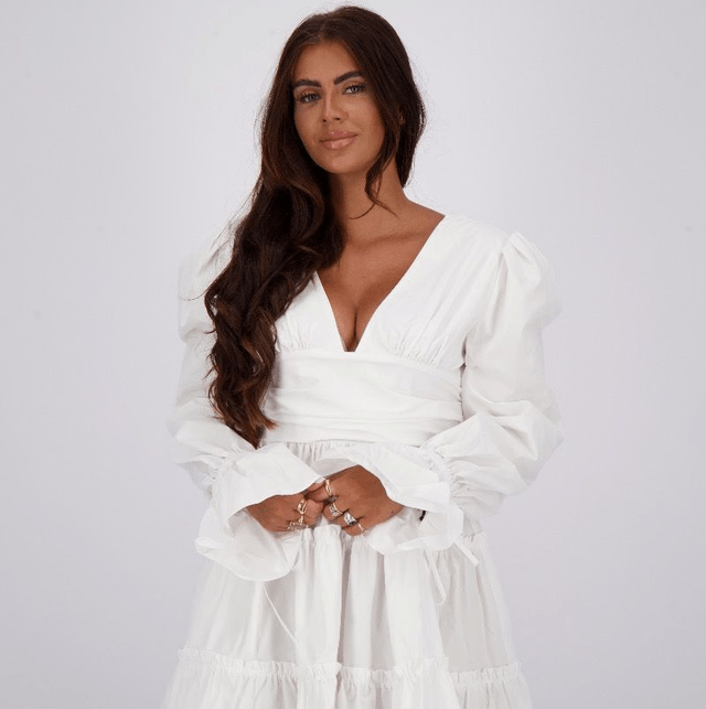 Reinders Pippa Dress White