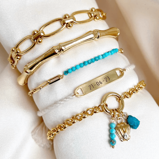 DYO Azure Blue Beads