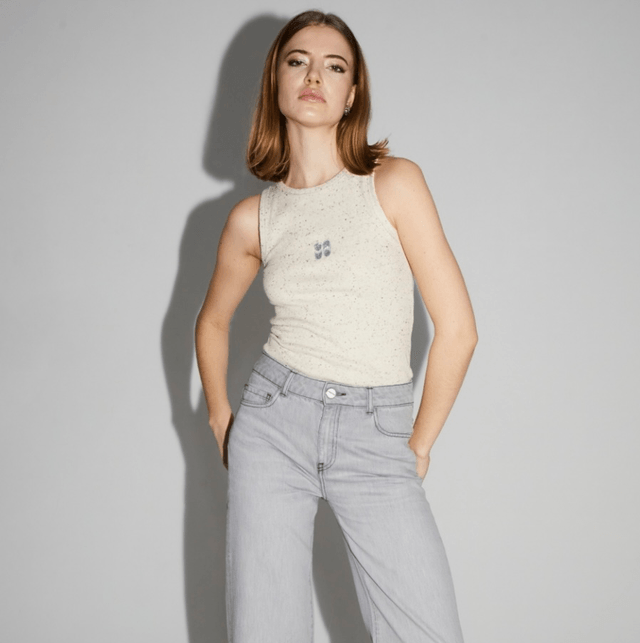 Imprevu Top Essential Chine White Logo 