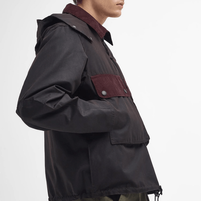 Barbour Re-Engineered Spey Waxed Jacket Rustic