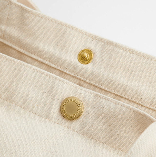 Barbour Logo Tote Bag
