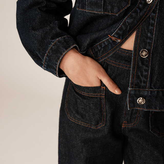 Denim Jacket Dark Blue 