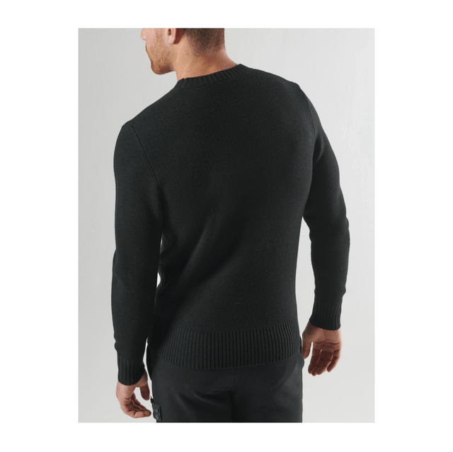 Ma.Strum Montage Crew Neck Jet Black
