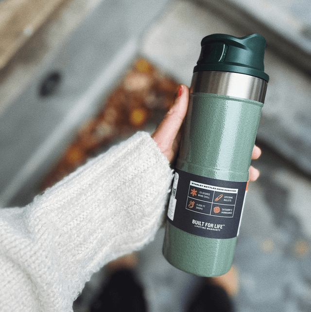 Stanley Trigger-Action Travel Mug 0,35L Hammertone Green