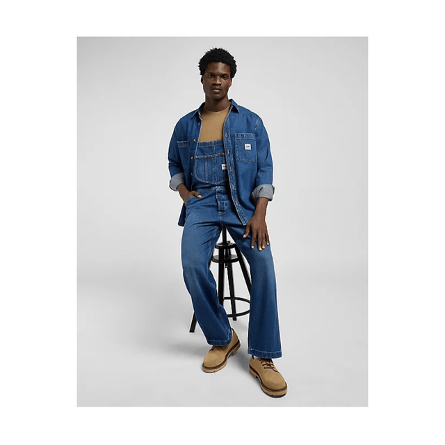 Lee Jeans Relaxed Lee Bib Indigo