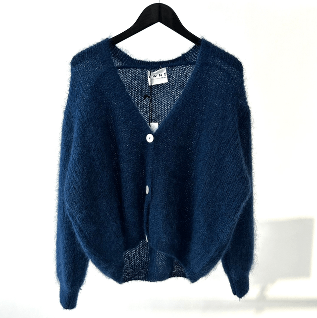 Vest Navy Blue met knoopjes