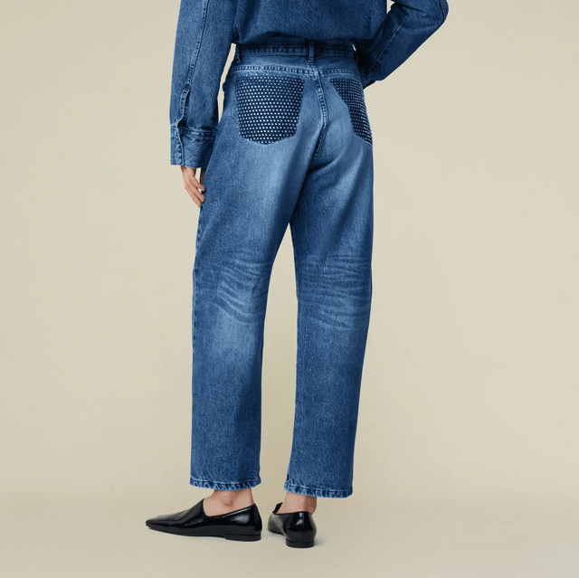 Lois Jeans Globe Diamond Occlusion - High Rise Barrel Fit