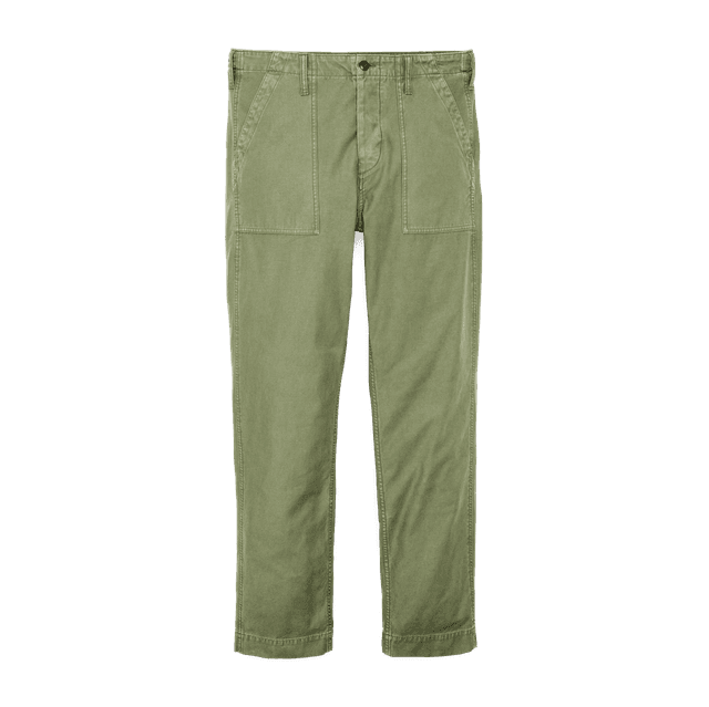 Filson Field Supply Pants Washed Fatigue Green