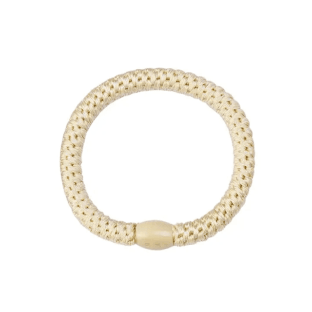Haarelastiekjes 5-pack Off-White