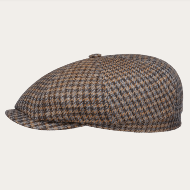 Stetson Hatteras Houndstooth Tweed Pet