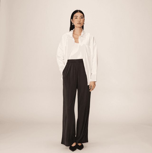 Soft Modal Pants Anthracite 