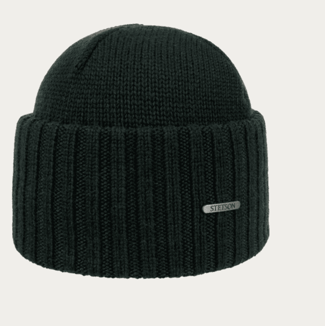 Stetson Beanie Merino Dark Green