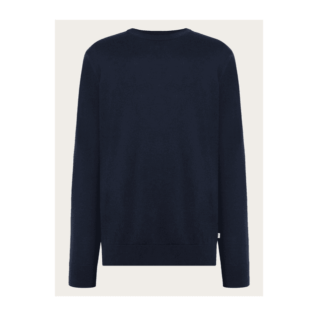 Merino Crew Neck Sweater Total Eclipse 
