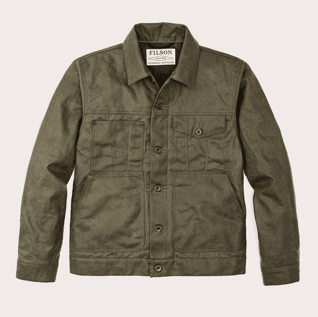 Filson Thin Cloth Short Lined Cruiser Military Green