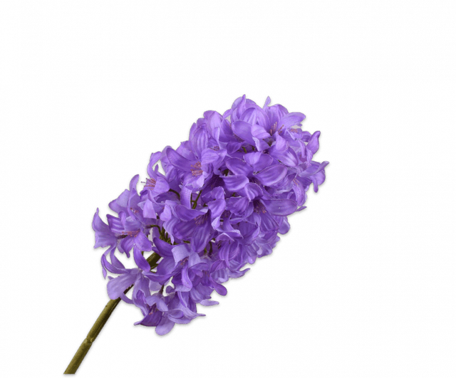 Silk-Ka Hyacint Steel Licht Lavendel 73cm 