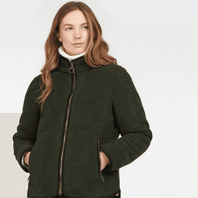 Barbour Laven Fleece Vest Olive